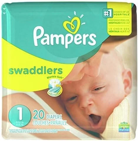 Pampers Swaddlers Disposable Diapers Size 2, 32 Count, Jumbo